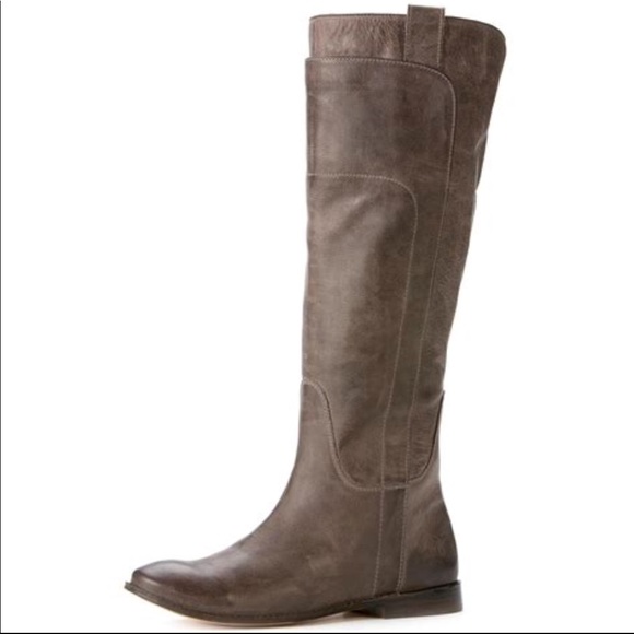 frye paige tall riding boot slate